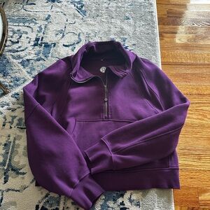 lululemon athletica Purple Sweatshirt